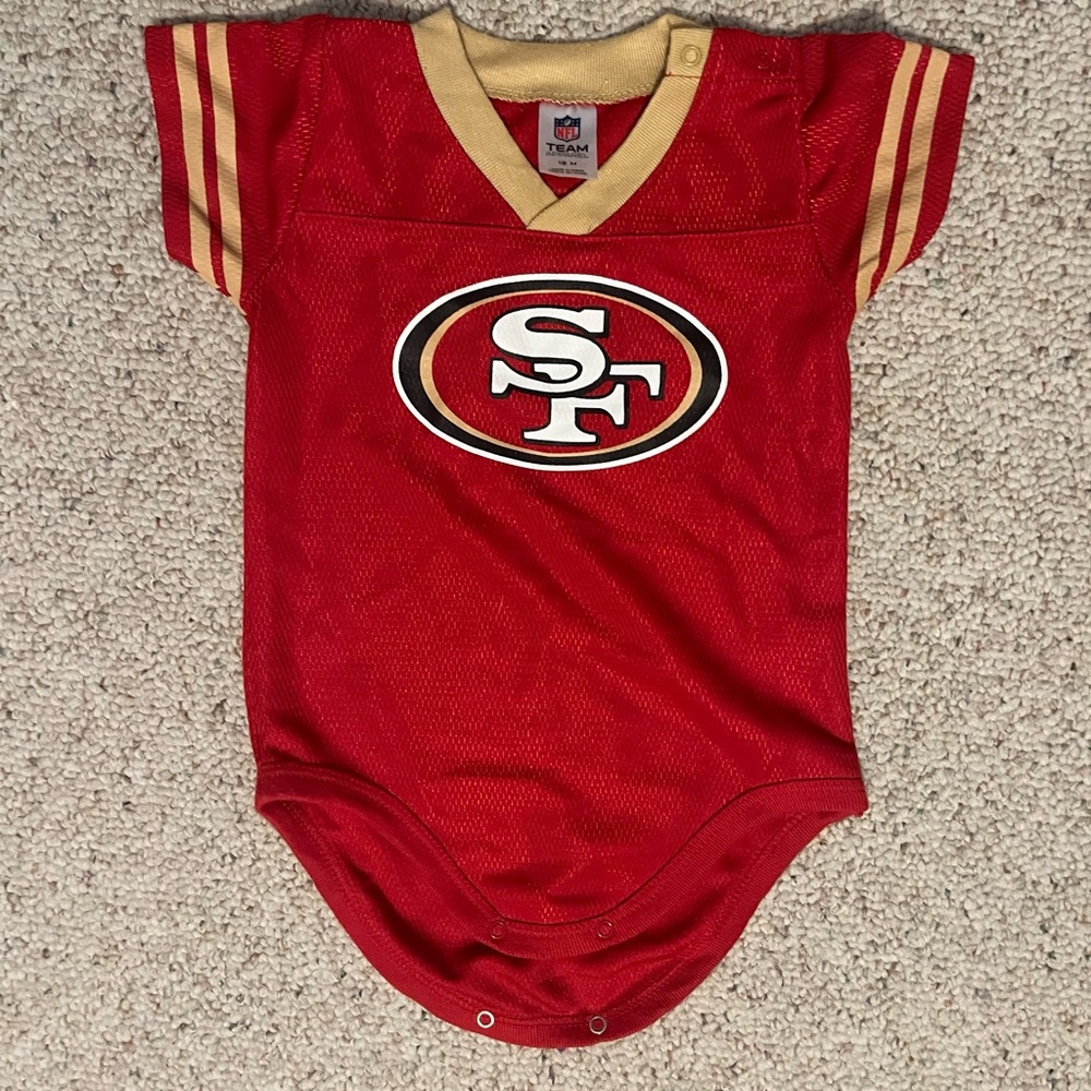 18 month NFL San Francisco 49ers Baby Onesie